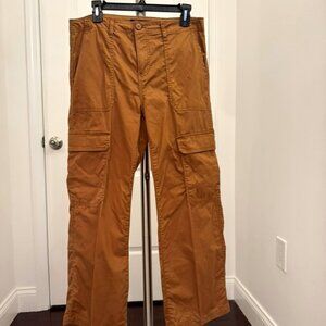 Sanctuary cargo pants, deep pumpkin brown, size 29